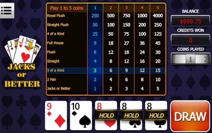 Video Poker - Malaysia Online Casino